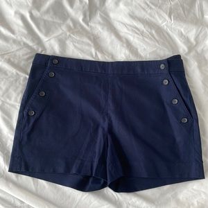 Banana Republic Navy Blue Sailor Inspired Shorts
